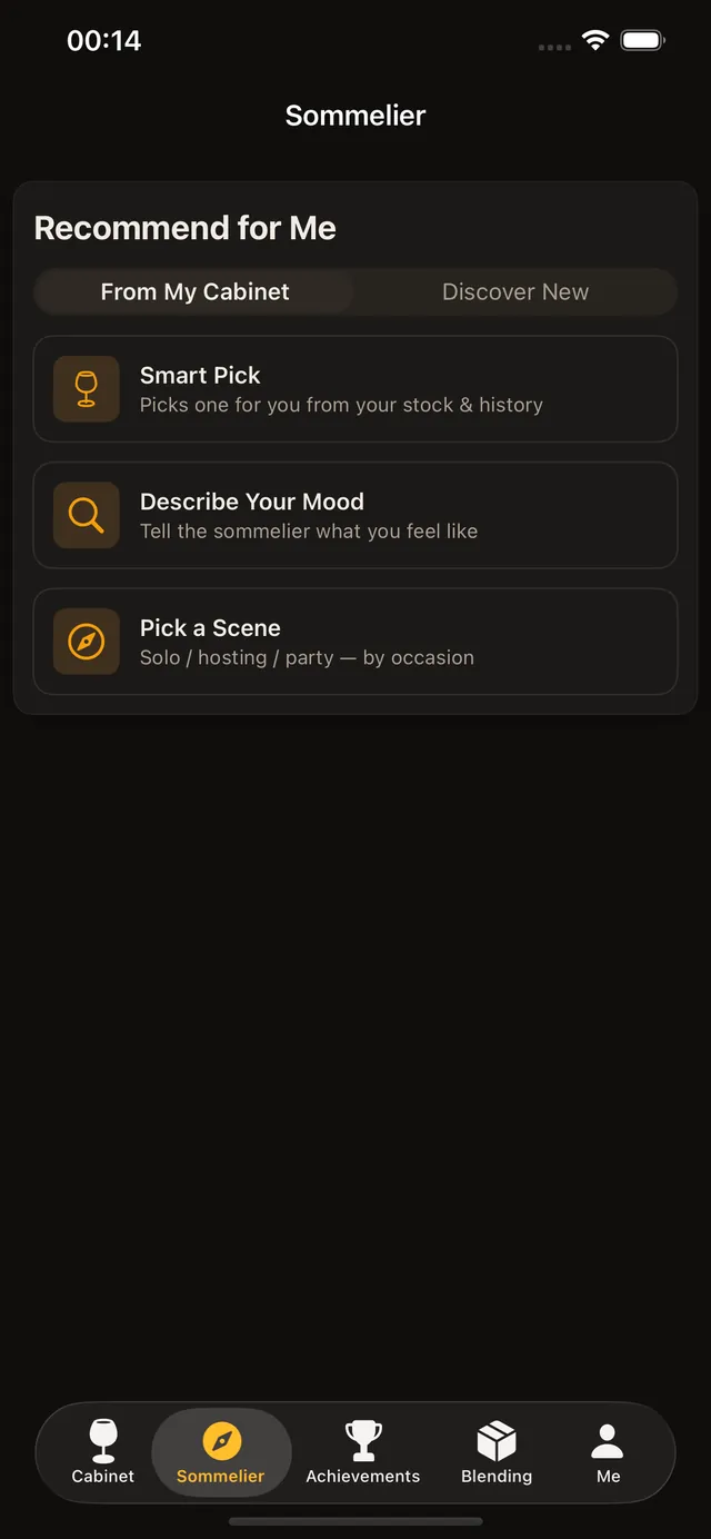 AI sommelier chat: picks by taste and occasion